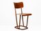 Vintage Industrial Metal Chair from Nista, 1950s, Image 4