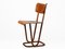 Vintage Industrial Metal Chair from Nista, 1950s 2
