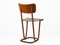 Vintage Industrial Metal Chair from Nista, 1950s, Image 4