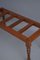 Long Edwardian Walnut Luggage Rack 6