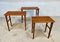 German Teak Nesting Tables, 1950s, Set of 3, Image 5