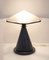 Lampe de Bureau Champignon Postmoderne en Verre de Murano, Italie, 1980s 3