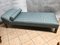 Sea Grass Fabric Chaise Lounge, 1950s, Image 1