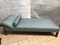 Sea Grass Fabric Chaise Lounge, 1950s 33