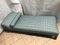 Sea Grass Fabric Chaise Lounge, 1950s, Image 14