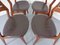 Teak & Leather Model 310 Dining Chairs by Erik Buch for Chr. Christensen, Set of 4, 1960s, Image 16