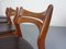 Teak & Leather Model 310 Dining Chairs by Erik Buch for Chr. Christensen, Set of 4, 1960s 12