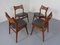 Teak & Leather Model 310 Dining Chairs by Erik Buch for Chr. Christensen, Set of 4, 1960s, Image 22