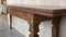 Consolle o tavolo da pranzo in legno di quercia intagliato, Francia, Immagine 7