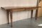 Consolle o tavolo da pranzo in legno di quercia intagliato, Francia, Immagine 3