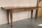 French Carved Oak Convertible Console or Dining Table 3