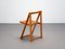 Wooden Folding Chairs, 1980s, Set of 4 3