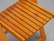 Wooden Folding Chairs, 1980s, Set of 4 6