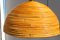 Lampade a sospensione a cupola in bambù curvo e canna, anni '60, set di 2, Immagine 4