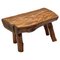 Small Brutalist French Stool, 1950s, Image 1