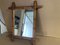 19th Century French Faux Bamboo Mirror 2