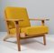 Model 290 Lounge Chair with Ottoman by Hallingdal for Getama, 1970s, Set of 2 5