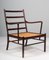 Rosewood Colonial Lounge Chair from Ole Wanscher, Denmark, 1950s, Image 15