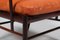 Rosewood Colonial Lounge Chair from Ole Wanscher, Denmark, 1950s, Image 3