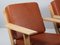 Oak Model 290 Lounge Chairs by Hans J. Wegner for Getama, Set of 2 5