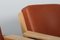 Oak Model 290 Lounge Chairs by Hans J. Wegner for Getama, Set of 2 6
