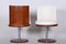 Rosewood and Leather Armchairs by Hans J. Wegner, 1920s, Set of 2 8
