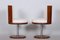 Rosewood and Leather Armchairs by Hans J. Wegner, 1920s, Set of 2 9