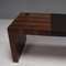 Poliform Schreibtisch aus Holz & Leder mit Stauraum, 3er Set 8
