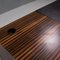 Poliform Schreibtisch aus Holz & Leder mit Stauraum, 3er Set 16