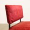 Mahogany & Velvet Armchair, Italy, 1960s 3