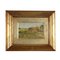 Adolfo Tommasi, Paesaggio con figura, fine XIX o inizio XX secolo, olio su tavola, in cornice, Immagine 1