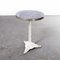 French Zinc Top Bistro Gueridon Table, 1940s 7