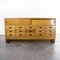 15-Drawer Brass Haberdashery Cabinet from Pollards, 1940s 11