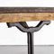 French Rectangular Cast Base Dining Table, 1950s, Image 3
