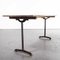 French Rectangular Cast Base Dining Table, 1950s 6