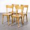 Blonde Beech & Bentwood Dining Chairs by Marcel Breuer for Luterma, 1960s, Set of 4 3