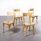 Blonde Beech & Bentwood Dining Chairs by Marcel Breuer for Luterma, 1960s, Set of 4 2