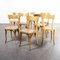 Luterma Blonde Beech Bentwood Dining Chairs, 1960s, Set of 8 1