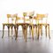 Luterma Blonde Beech Bentwood Dining Chairs, 1960s, Set of 8 6
