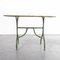 French Rectangular Forged Metal Dining Table, 1950s 3