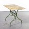 French Rectangular Forged Metal Dining Table, 1950s 9
