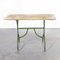 French Rectangular Forged Metal Dining Table, 1950s 1
