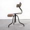 Czech Industrial Swivel Chair, 1950s, Image 8