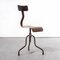Czech Industrial Swivel Chair, 1950s, Image 11