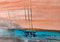 Marie Line Robert, Ciel orange, 2022, Oil Painting, Image 2