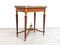 French Louis XVI Style Marquetry Inlaid Side Table in Kingwood 12