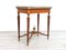 French Louis XVI Style Marquetry Inlaid Side Table in Kingwood, Image 12