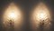 Lampade da parete in vetro di Murano in stile Art Déco, anni '50, set di 2, Immagine 3