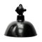 Vintage German Black Enamel Bakelite Pendant Lights, Image 1