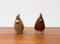 Finnische Mid-Century Huhn Vogelflöten aus Keramik von Kermansavi Oy, 1960er, 2er Set 15